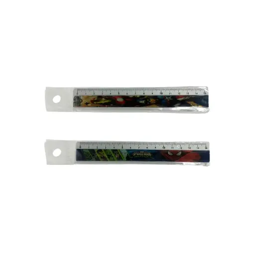 SPIDERMAN Alminum Ruler 15cms No.Arl96214