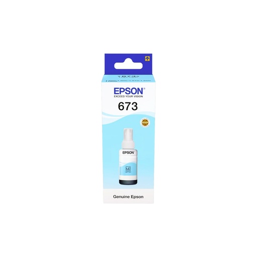زجاجة حبر Epson T6731 سعة 70 مل (سماوي فاتح)