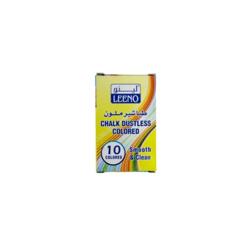 Leeno Chalk Dustless 10Colored 