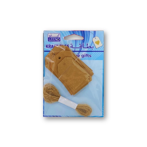 [LE-3188] Leeno - Kraft Tags