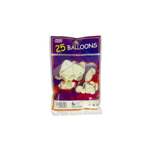 25 Balloons White BH S8