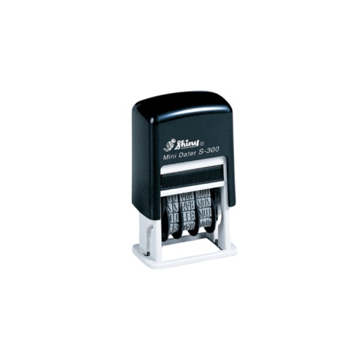[S-300] Shiny Self Ink Dater Stamp