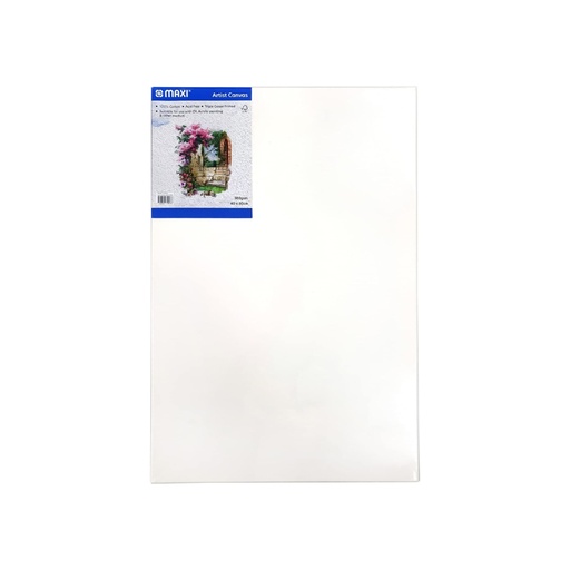[746856744452] MAXI Artist Canvas 30x40 380gsm