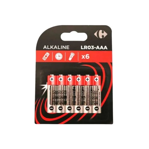 CRF - Alkaline Battery I-TECH LR03/AAA 6 Pcs