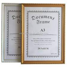 Wood Document Frame A4 GA1126