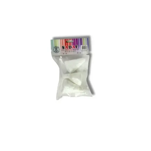 Sadaf Art&Craft Foamy Cones 3p TH653