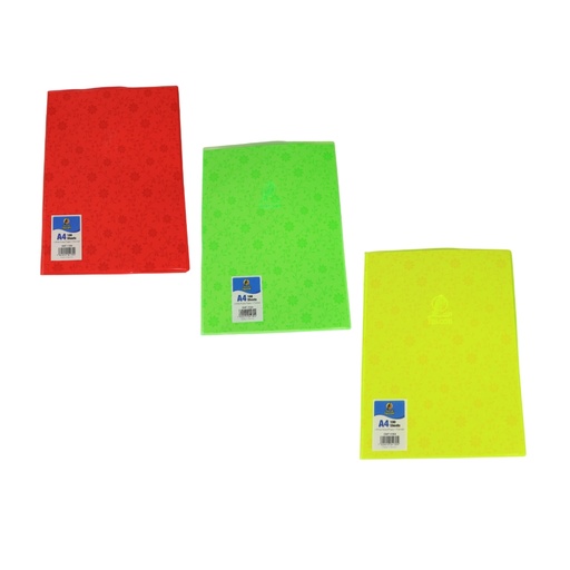 FALCON Notebook A4 Transparent 100Sh PVC No.OXF-1304