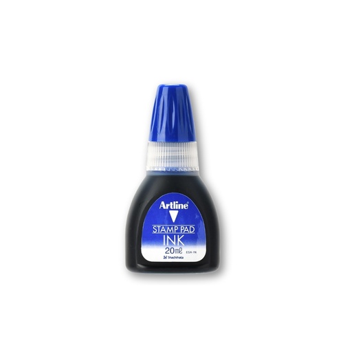 [SH004BL, No.ESA-1N] Artline - Stamp Pad Ink 20ml Blue
