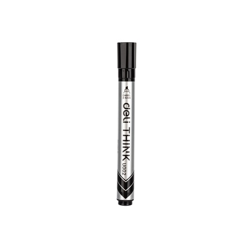 [ND00220] Deli-White Board Marker Black Chisel,2.5mm,1PC U00220 
