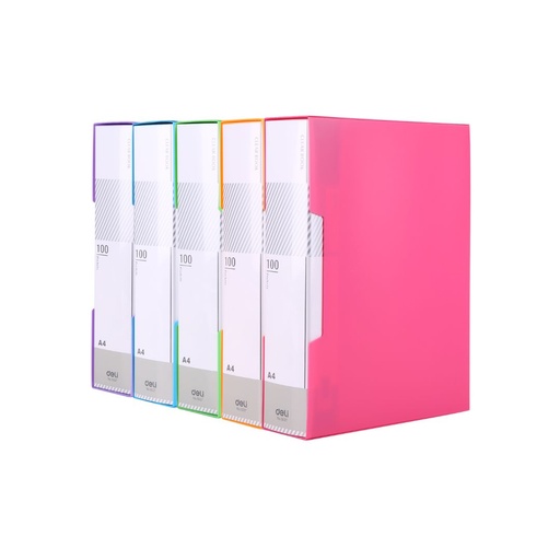 DELI,Display Book File A4 100Pockets No.5037