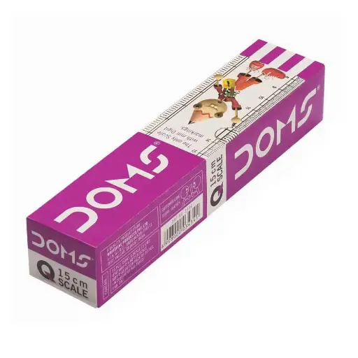Doms , Ruler 15 CM Box , 10 PC