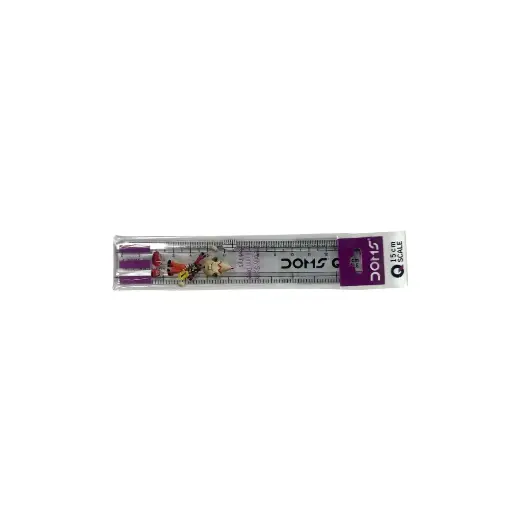 Doms Ruler 15 CM 1 Piece