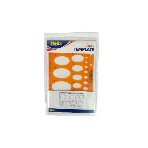 Helix Mathematical Ellipse Template