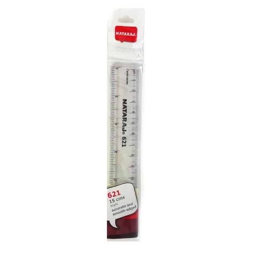 NATARAJ 15CM RULERS  1 pcs