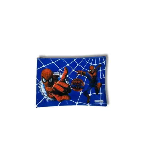 SPIDER MAN ZIPPER FILE A4 SIZE Paper Document Bags