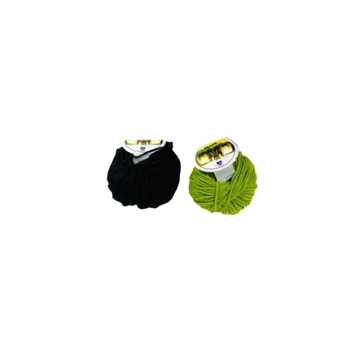KNIT COTTON ROLL GREEN WOOL