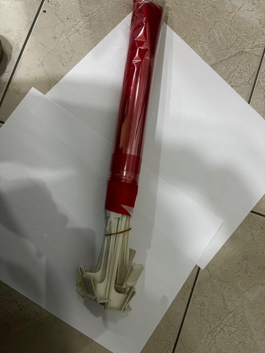 Bahrain Flag With Stick Holder - Size 45X21 cm