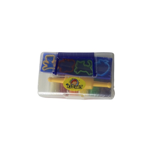 Kidart Modeling Colorful Clay Big Box 6Pc