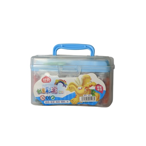 Play Dough Colorful Clay Box 24Pc