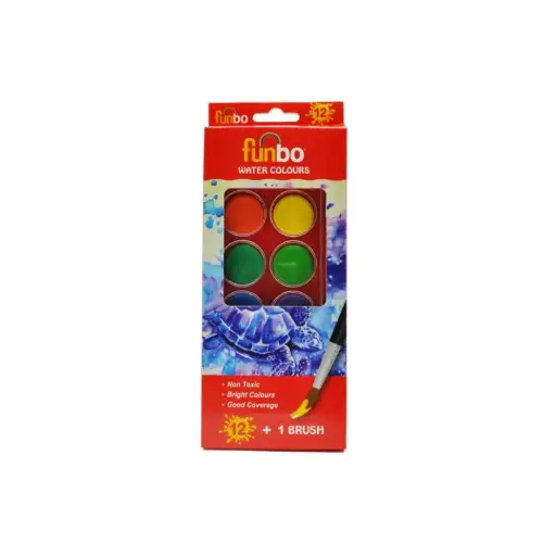 [FO-WCC-12] Funbo Watercolors 12Colors