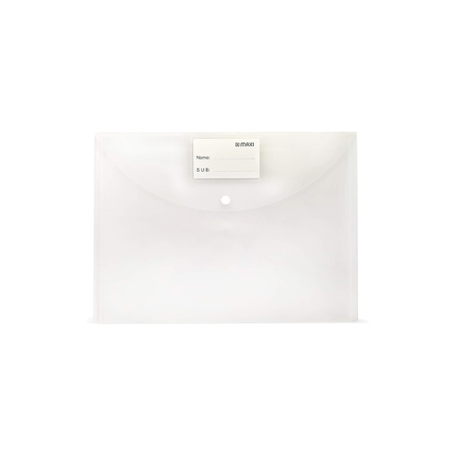 [MX-300C] MAXI F/S CLEAR BAG 300 MICRON WHITE