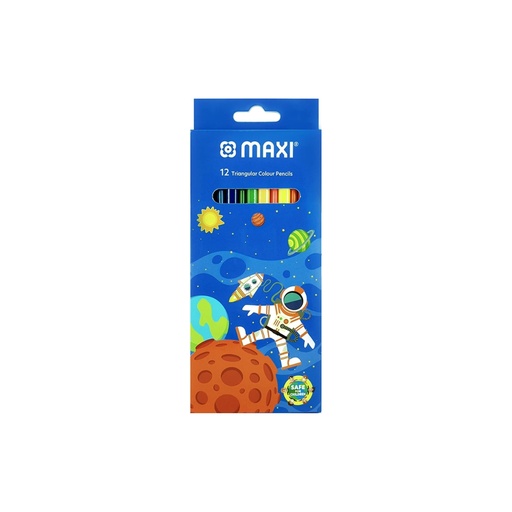 [MX-CP12] Maxi Triangular Color Pencils 12 Color