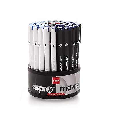 Cello Aspro Mavro Ball pen 