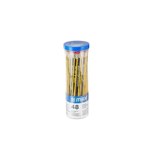 Maxi Classic Hex Graphite Pencil 48Pc HB