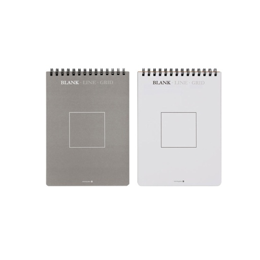 Leeno Spiral Blank Notebook