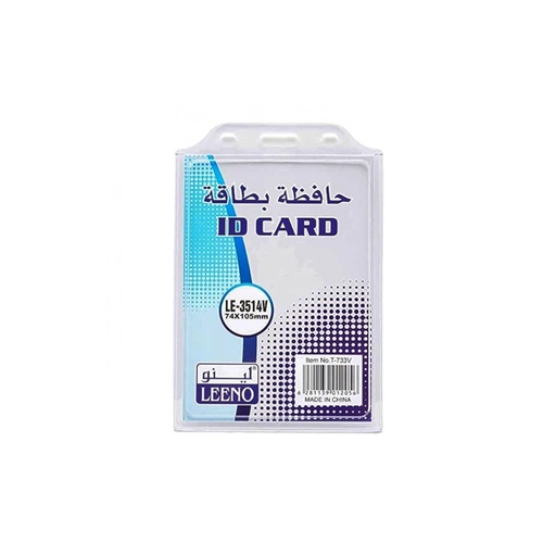 [LE-3514V] Leeno ID Card Holder Acrylic 105x74mm