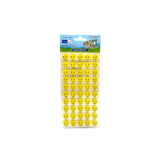 [LE-1943] Leeno EVA Smiley stickers 