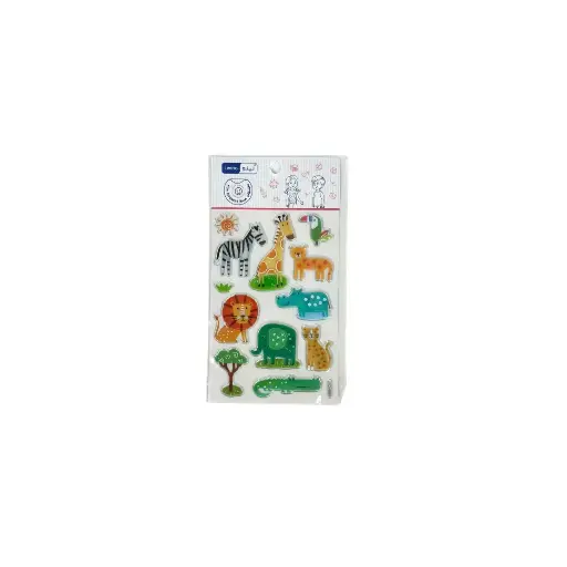 [LE-1700-66] Leeno Stickers Creative Fun Stickers Animals