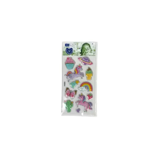 [LE-1700-48] Leeno Stickers Creative Fun Stickers Unicorn Pop Up