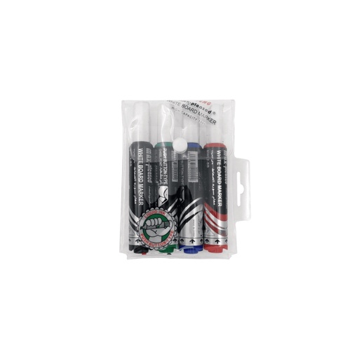 Max-Pleased White Board Marker 4PC