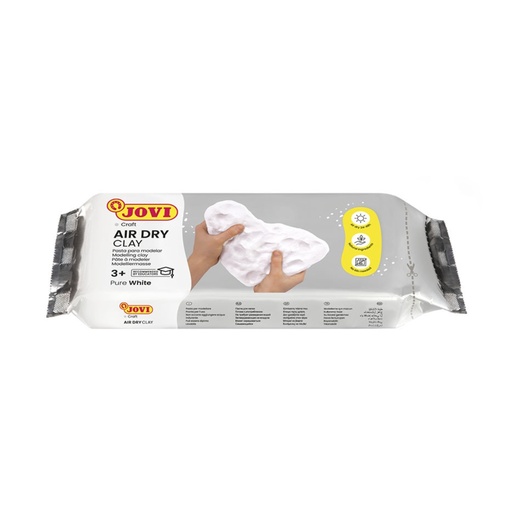 طين جوفي الجاف 500 جرام لون أبيض