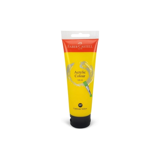 Faber-Castell Acrylic Color 120ml Cadmium Yellow