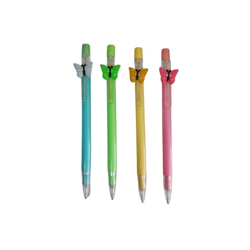Butterfly Lead Pencil with Eraser 0.5