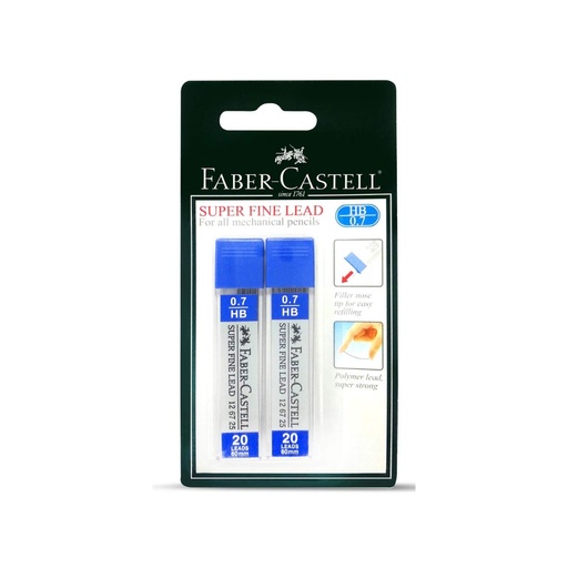 Faber-Castell Super Fine leads 0.7mm Twin