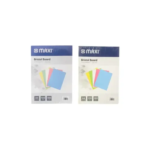 Maxi Bristol Card A4 180g 100 PC 