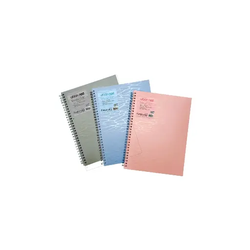 We-Write Steel Spiral Notebook A5 80gsm 70sheets PVC Cover