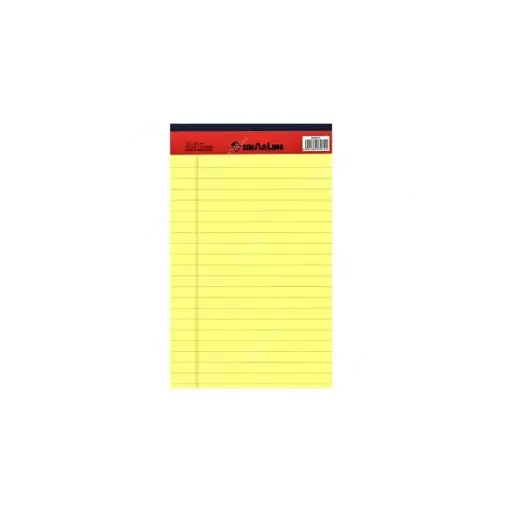 [1405465] Sinarline A5 Yellow Legal Pad PD02075