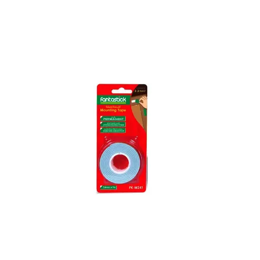 [FK-M241N-1pc] شريط تثبيت Fantastick 1 بوصة × 1 متر، دور واحد