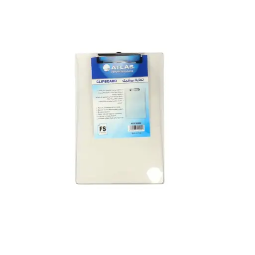 [AS-F36008] Atlas Clip Board F/S Pull type Clear