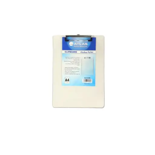 [AS-F36408] Atlas Clip Board A4 Pull type Clear