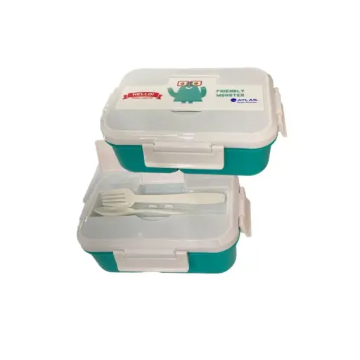 [AS-LB7062-GN] صندوق غداء أطلس أخضر