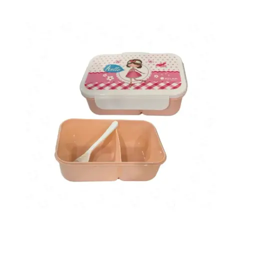 [AS-LB7062-PK] Atlas Lunch Box Pink