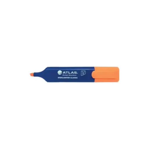 [AS-MH200-OE-1pc] Atlas Highlighter MH200 Orange 1 pc