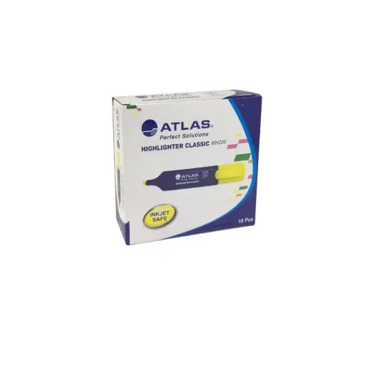 [AS-MH200-YW] Atlas Highlighter MH200 BX=10EA YW