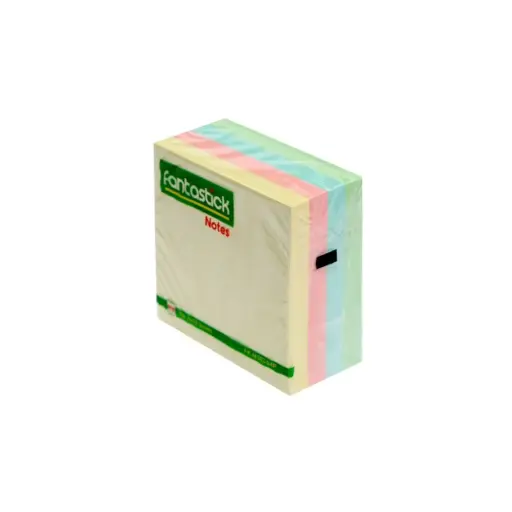 [FK-N303-04P] Fantastick Stick Notes 3"x3" Pastel 4col.