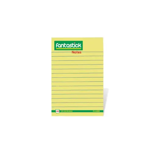 [FK-N406R] Fantastick Stick Notes 4x6"  Ruled
